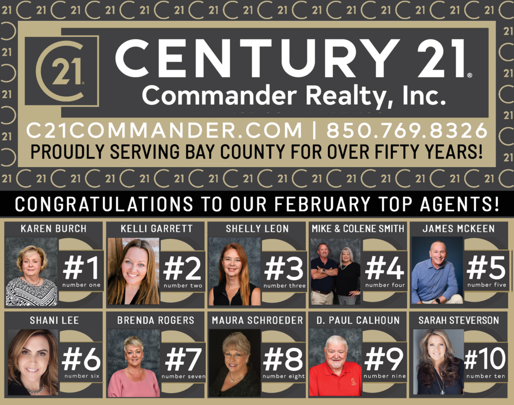 CENTURY 21 COMMANDER TOP AGENTS FEBRUARY 2023